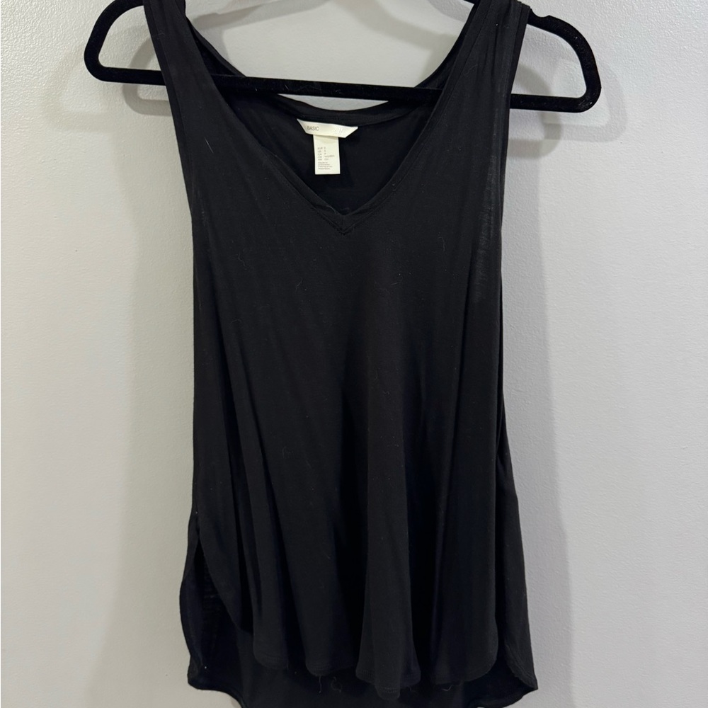 H&M Black Sleeveless Top